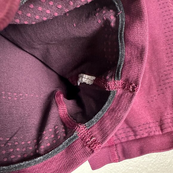 Gymshark Womens Vital Shorts Compression Cycling Athleisure Workout Plum Purple - Picture 3 of 4